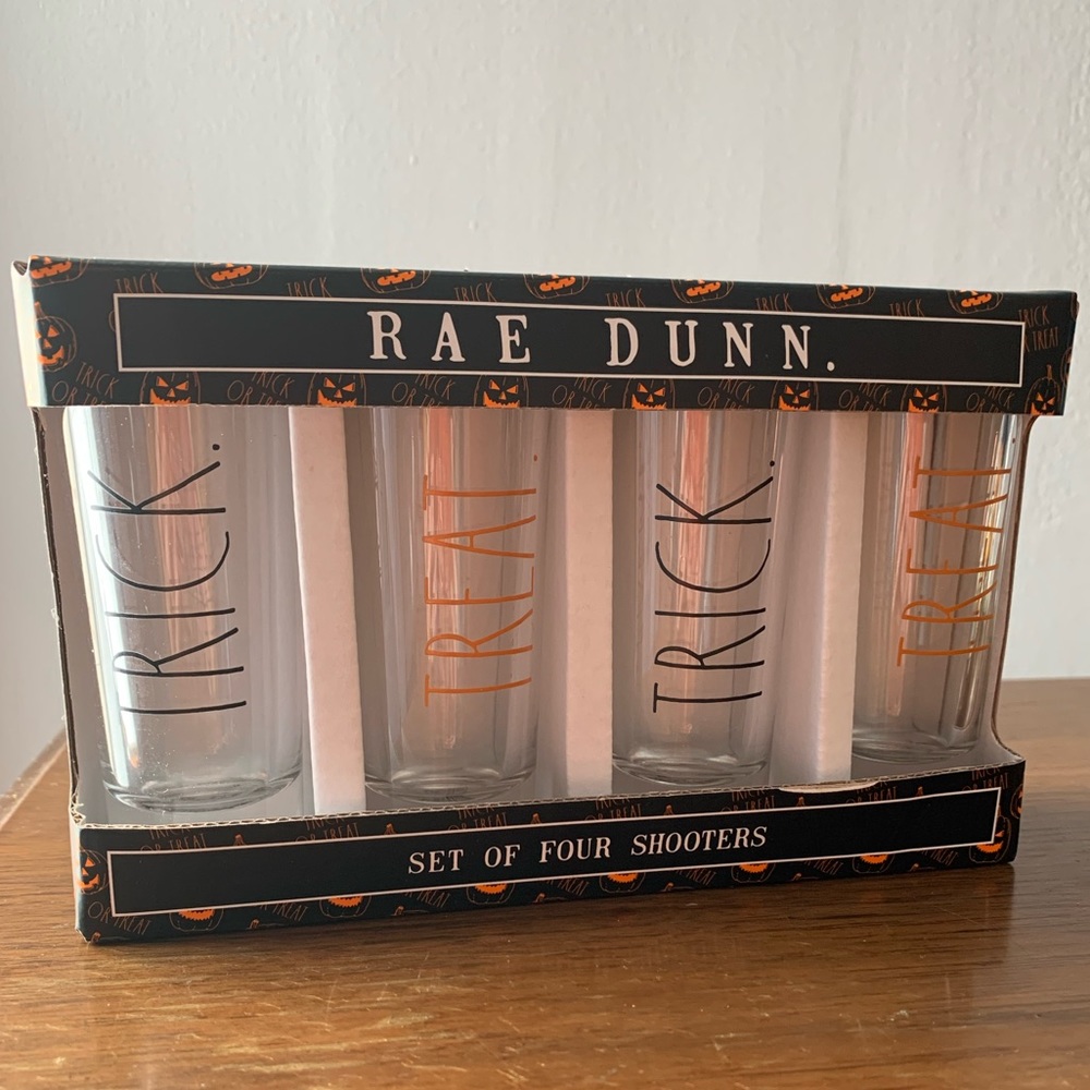 Rae Dunn Halloween Trick or Treat Shooters